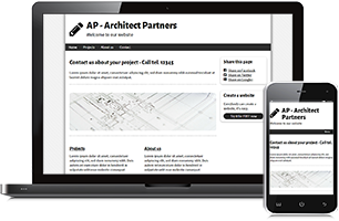 Architect website example