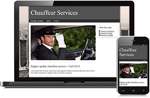 chauffeur website example